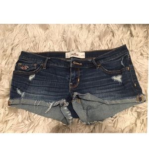 Denim Hollister shorts